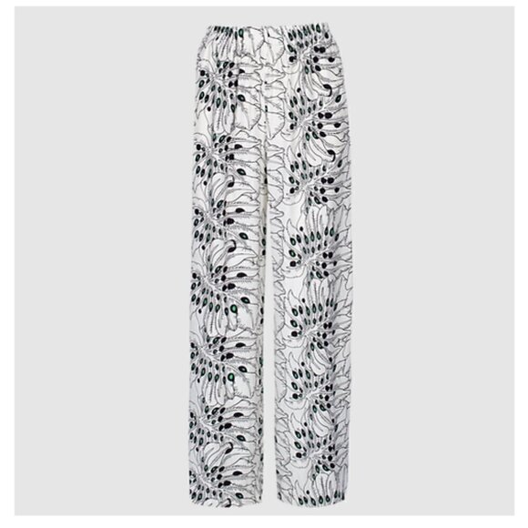 Anonyme Designers Eyes Pamina Floral Trouser NWT Size 4 - Picture 1 of 10
